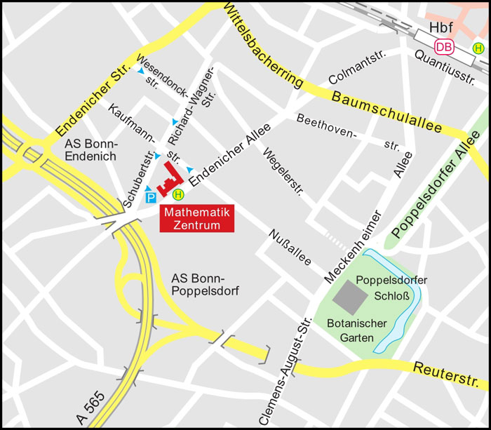 Position plan of Endenicher Allee 60